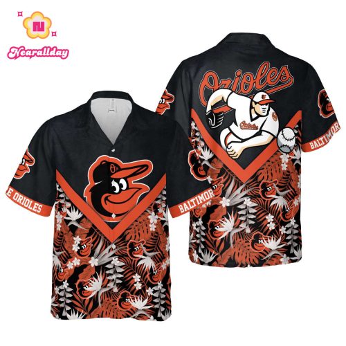 Baltimore Orioles Hawaiian Shirt - Perfect Summer Gift for Sports Fans