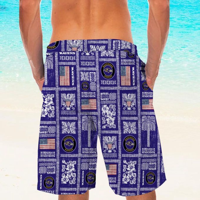 Baltimore Ravens Hawaiian Shirt