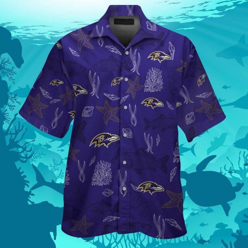 Baltimore Ravens Hawaiian Shirt Gift for Men Women #10