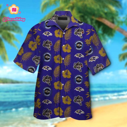Baltimore Ravens Hawaiian Shirt Gift for Men Women #13