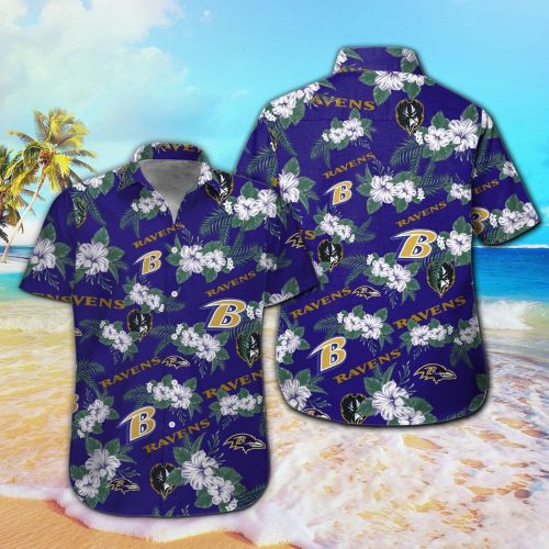Baltimore Ravens Hawaiian Shirt Gift for Men Women #15