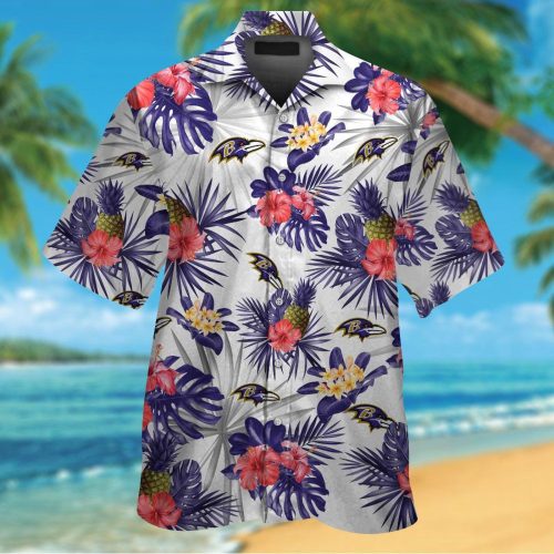 Baltimore Ravens Hawaiian Shirt Gift for Men Women #19