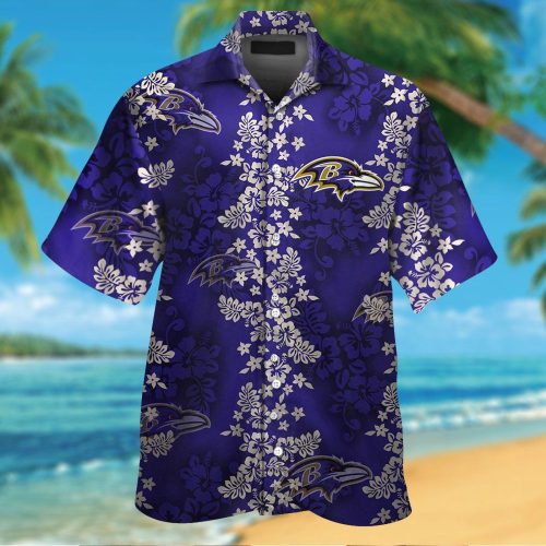 Baltimore Ravens Hawaiian Shirt Gift for Men Women #2