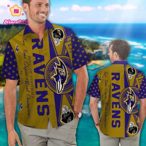Baltimore Ravens Hawaiian Shirt Gift for Men Women #22