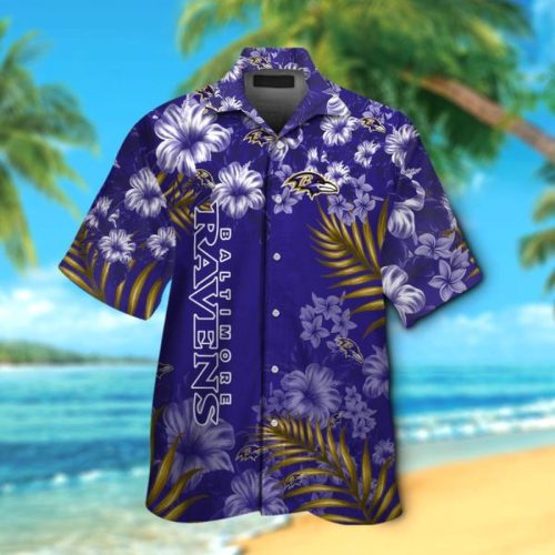 Baltimore Ravens Hawaiian Shirt Gift for Men Women #27