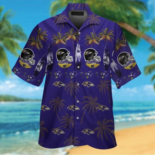 Baltimore Ravens Hawaiian Shirt Gift for Men Women #29