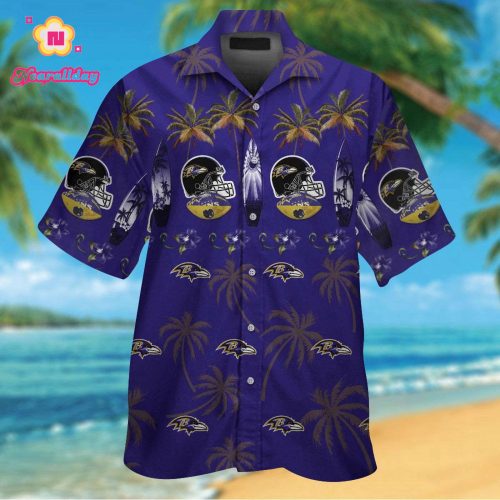 Baltimore Ravens Hawaiian Shirt Gift for Men Women #29