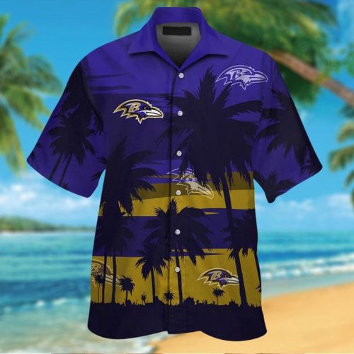Baltimore Ravens Hawaiian Shirt Gift for Men Women #6