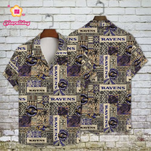 Baltimore Ravens – National Football League 2023 AOP Hawaiian Shirt V1