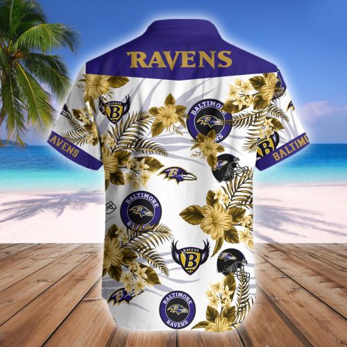 Baltimore RavensNFL Floral Hawaii Shirt Gift