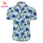 Beach Shirt Dallas Cowboys Tropical Flower Hawaiian Shirt White Men Women Beach Wear Hawaii Shirt