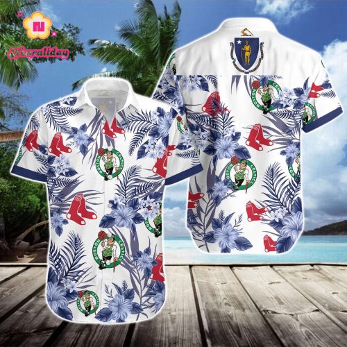 Boston Celtics and Boston Red Sox Hawaiian Shirt – Limited Edition Design