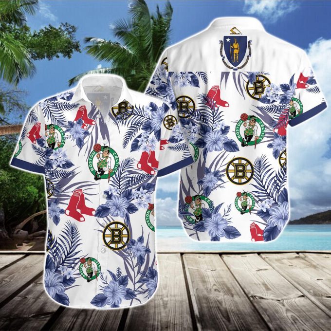 Boston Celtics, New England Patriots Hawaiian Shirt Gift