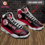 Boston Red Sox Custom Name Air Jordan 13 Sneakers BG31- Unisex Shoes Gift