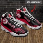 Boston Red Sox Custom Name Air Jordan 13 Sneakers BG31- Unisex Shoes Gift