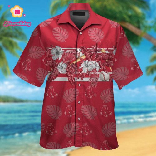 Official Boston Red Sox Hawaiian Shirt #4 - Limited Edition MLB Apparel