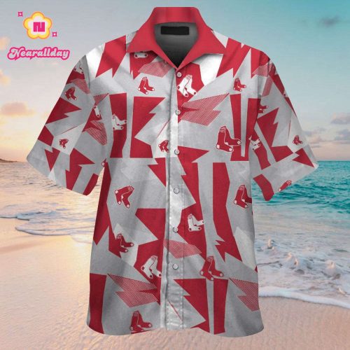 Boston Red Sox Hawaiian Shirt #5 - Official MLB Fan Gear for Men