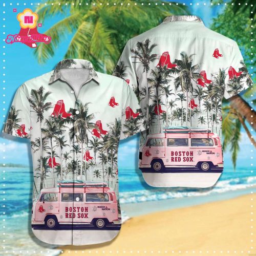 Boston Red Sox MLB Hawaiian Shirt - Officially Licensed Q-49288