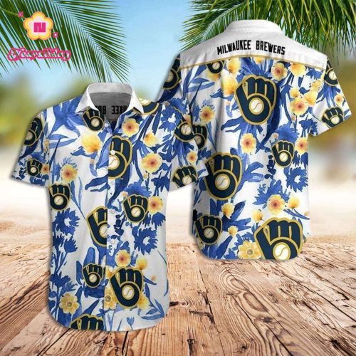 Milwaukee Brewers Hawaiian Shirt – Official MLB Team Merch