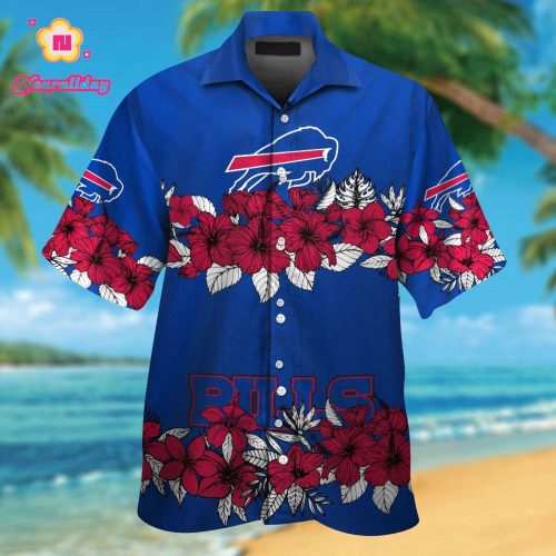 Buffalo Bills Hawaiian Shirt Gift for Men Women #27