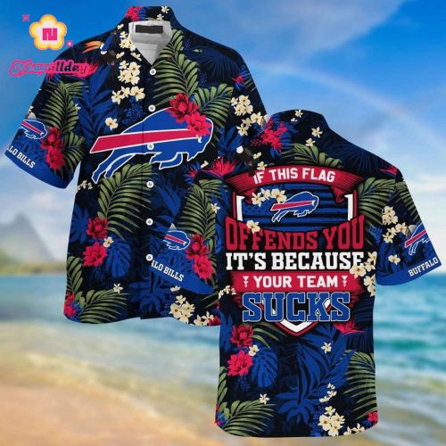 Buffalo Bills Nfl Summer Hawaii Shirt For This Season Gift For Sport Lovers With Tropical Patterns
