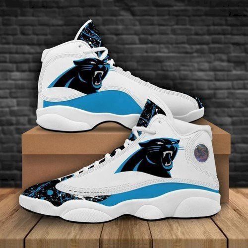 Carolina Panthers Air Jordan 13 Sneaker Custom For Fans Gift