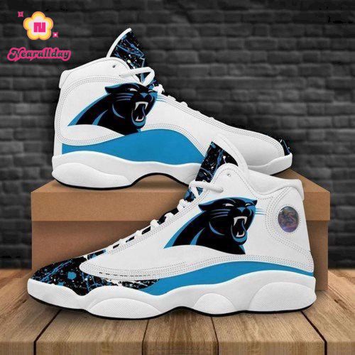 Carolina Panthers Air Jordan 13 Sneaker Custom For Fans Gift