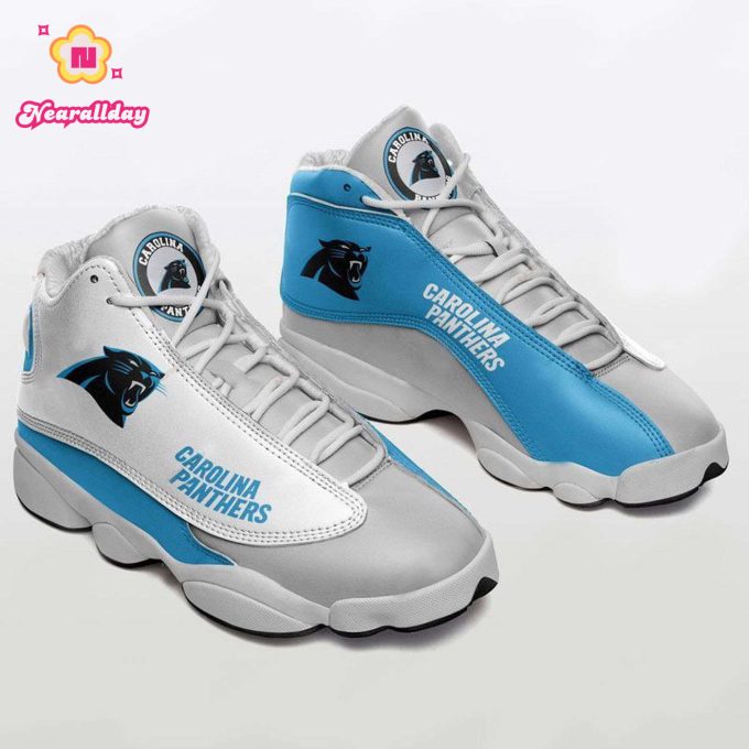 Carolina Panthers Air Jordan 13 Sneaker Custom For Fans Gift
