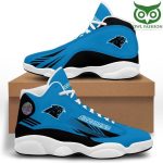 Carolina Panthers Air Jordan 13 Sneaker Custom For Fans Gift