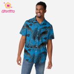 Carolina Panthers Hawaiian Button Up Shirt