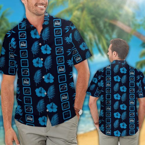 Carolina Panthers Hawaiian Shirt Gift for Men Women #19