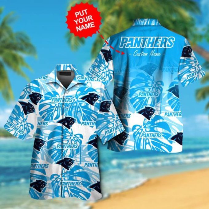 Carolina Panthers Hawaiian Shirt Gift for Men Women #2