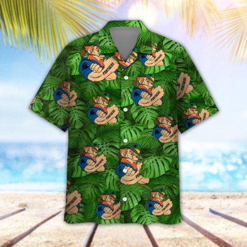 Carolina Panthers Leprechaun St. Patrick’s Day Hawaiian Shirt