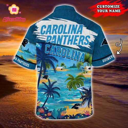 Carolina Panthers NFLCustomized Summer Hawaii Shirt For Sports Fans  Gift