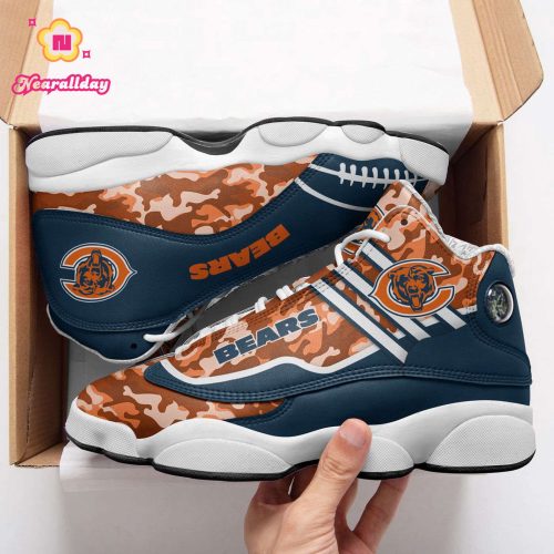 Chicago Bears Air Jordan 13 Sneaker Custom For Fans Gift