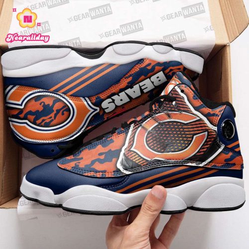Chicago Bears Air Jordan 13 Sneaker Custom For Fans Gift