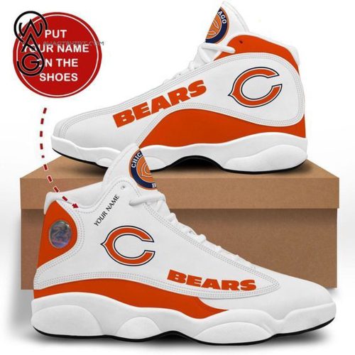 Chicago Bears Air Jordan 13 Sneaker Custom For Fans Gift