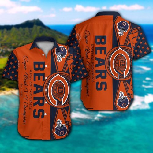 Chicago Bears Hawaiian Shirt Gift for Men Women #19