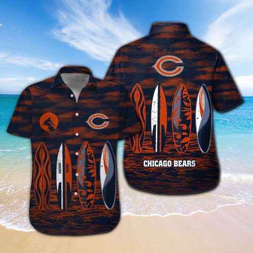 Chicago Bears Hawaiian Shirt Gift for Men Women #25