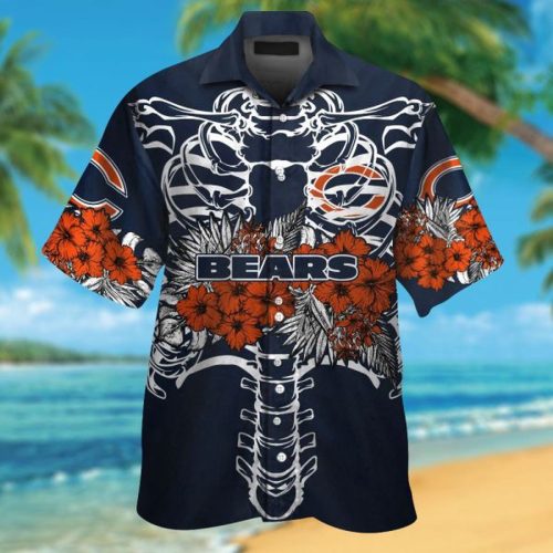 Chicago Bears Hawaiian Shirt Gift for Men Women #3