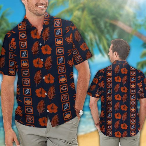 Chicago Bears Hawaiian Shirt Gift for Men Women #4
