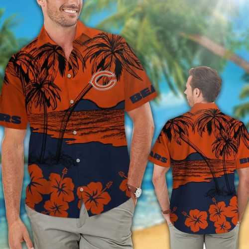 Chicago Bears Hawaiian Shirt Gift for Men Women #5