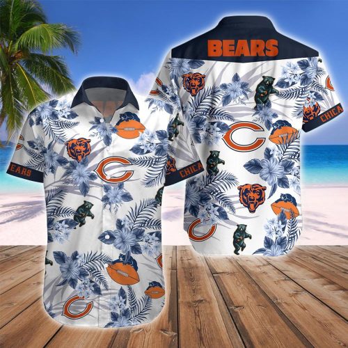 Chicago BearsNFL Floral Hawaii Shirt Gift