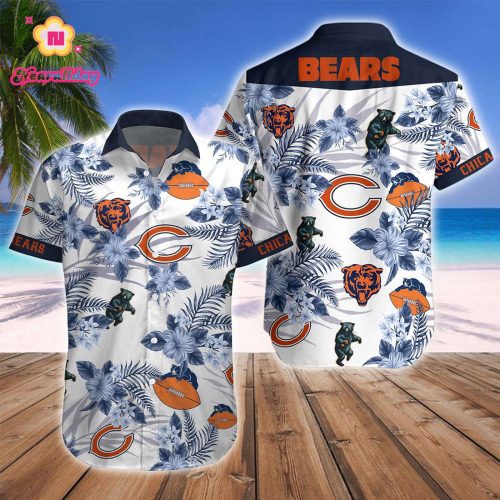Chicago BearsNFL Floral Hawaii Shirt Gift