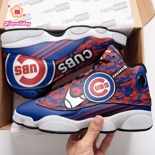 Chicago Cubs Air Jordan 13 Sneaker Custom For Fans  Unisex Shoes Gift