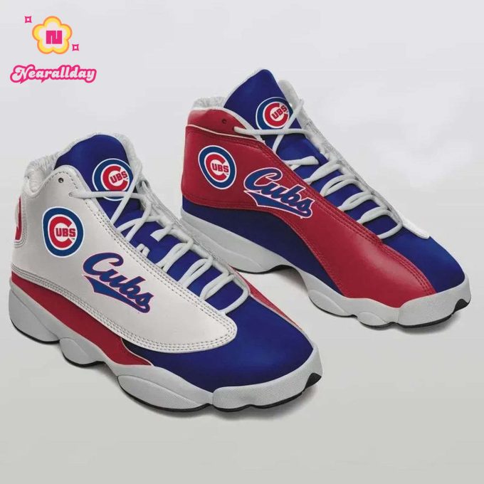 Chicago Cubs Air Jordan 13 Sneaker Custom For Fans  Unisex Shoes Gift