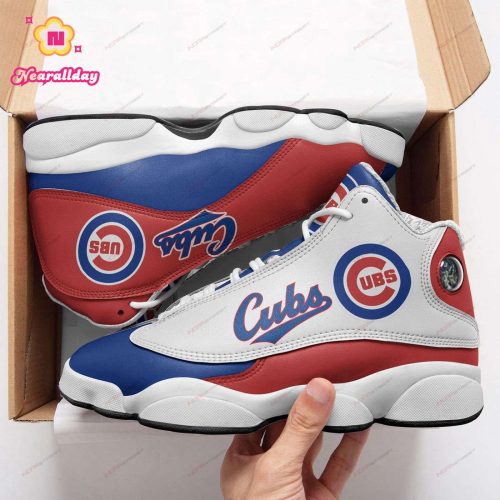 Chicago Cubs Air Jordan 13 Sneaker Custom For Fans  Unisex Shoes Gift