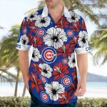 Chicago Cubs Tropical Floral Aloha Hawaiian Shirt – Official MLB Merchandise