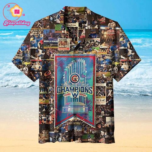 Official Chicago Cubs Hawaiian Shirt - Celebrate in Style!