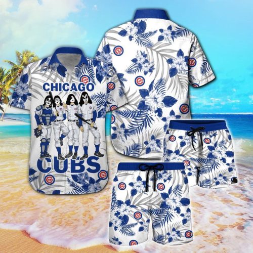 Chicago Cubs & Kiss Hawaiian Shirt – Official MLB Merchandise